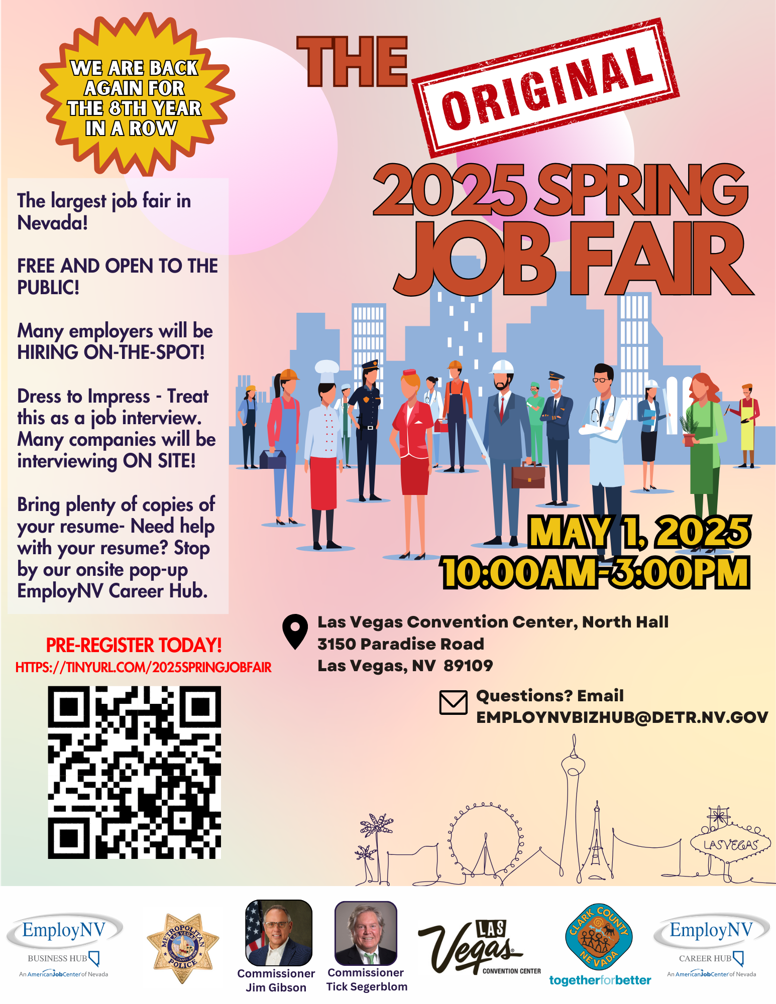 2025 Job Fair Flyer English